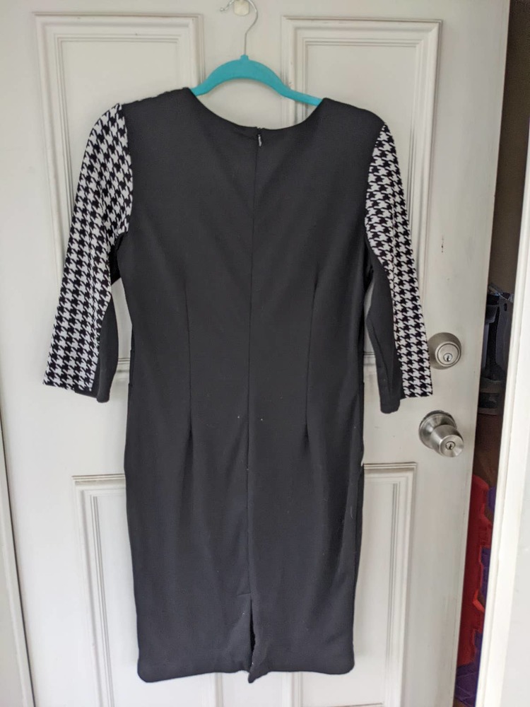 Miusol Gingham Pattern Work Dress - image 8